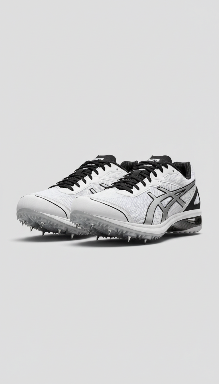 White & Black Sports Shoes